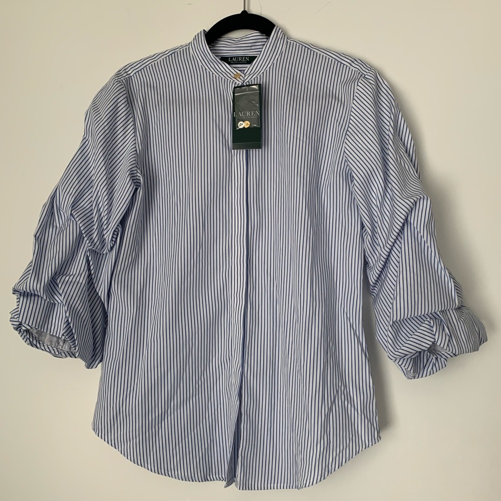 LRL Statement Sleeve Shirt